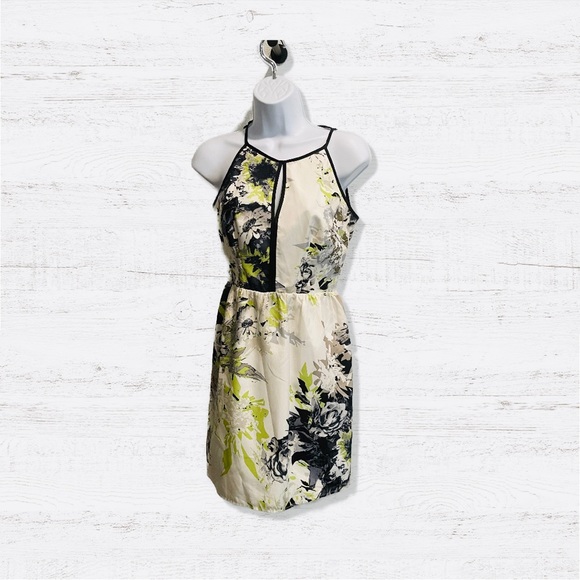 Laundry by Shelli Segal Floral Design Dress Sleeveless Size 0 - Picture 1 of 4